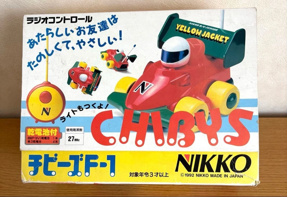 Chibees F-1 NIKKO Radio Control Coche Mini Coche Retro Juguete De Colección... - Imagen 1 de 4