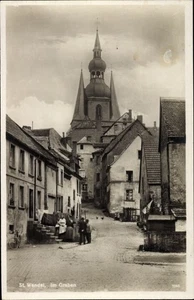 Ak Sankt Wendel im Saarland, Im Graben, Kirche - 3240714 - Bild 1 von 2