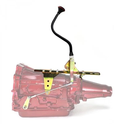 Kit de palanca de cambios de transmisión con botón pulsador con brazo de banco 16 negro para Chrysler 727 Foto 1 de 4