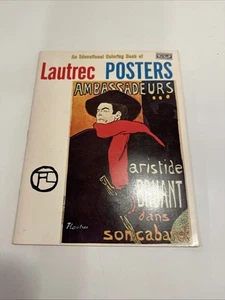 An Educational Coloring Book of Lautrec Posters Vintage 1979, 1983 - Bild 1 von 6