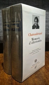 Chateaubriand MEMORIE D'OLTRETOMBA Einaudi Pleiade - Foto 1 di 5