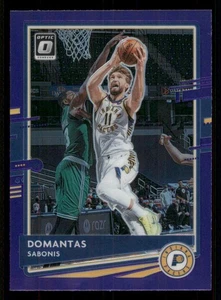 2020-21 Donruss Optic Purple #142 Domantas Sabonis - Picture 1 of 2