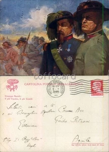 BERSAGLIERI MUSSOLINI LA MARMORA-GIUSEPPE BARTOLI-C96-62 - Picture 1 of 1