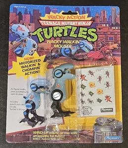 Vintage 1989 WACKY WALKIN' MOUSER TMNT Playmates - Picture 1 of 5