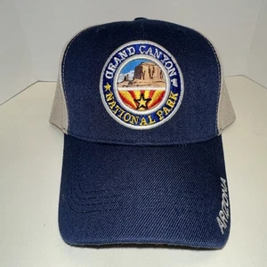 Grand Canyon National Park Hat/Cap. Adjustable. New Never Worn. Tan/Blue - Picture 1 of 5