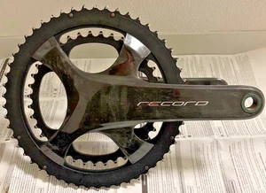 Campagnolo Record Ultra Torque Carbon Crankset 170mm 53/39T 12 Speed Road Bike - Picture 1 of 11