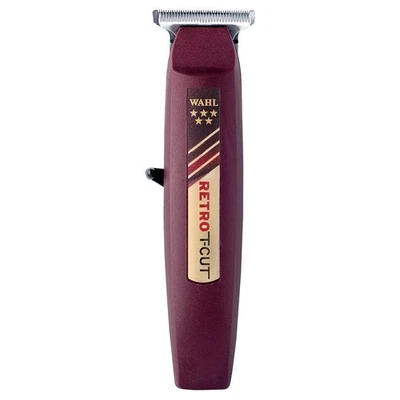 Wahl Professional 5 Star Retro T-Cut Cordless Trimmer Grooming Tool 60 Red  - Image 1 of 4