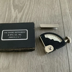 Shore Instrument Durometer with Test Block & Case Type D Hardness Tester Tool - Picture 1 of 7