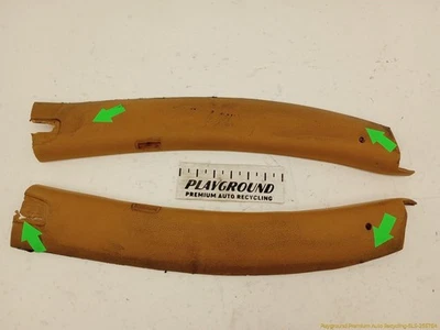 Par de molduras de pilar superior interior Mercedes 450SL 380SL 560SL R107 72-89 Foto 1 de 4