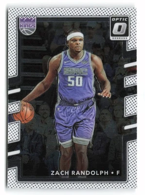 2017-18 Donruss Optic Zach Randolph #130 Sacramento Kings - Image 1 of 2