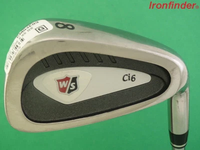 Wilson Staff Ci6 Single 8 Iron Steel Shaft Stiff Flex Mens Right Handed - Image 1 of 4