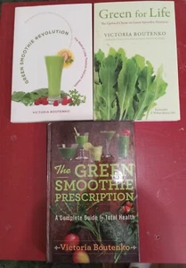 Victoria Boutenko Green Smoothie Revolution Raw Vegan Vegitarian 3 Book Lot - Bild 1 von 1