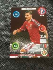 PANINI ADRENALYN XL EURO 2016 CARD NR 193 EXCELLENT! TAMAS KADAR