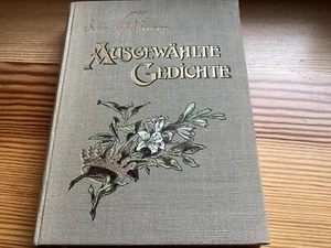Detlev von LILIENCRON (1844- 1909) Ausgewählte Gedichte GOLDSCHNITT - Bild 1 von 6