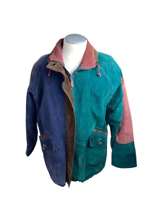 g iii leather jacket Large Mens Multi Color Global Identity Vintage - Image 1 of 4