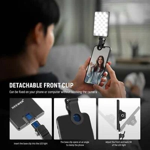 NEEWER Basic NL-60AI Światło do selfie z 60 wypełnieniem wideo LED do telefonu / tabletu / laptopa - Zdjęcie 1 z 10