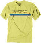 Factory Effex Suzuki Throwback T-Shirt L Yellow