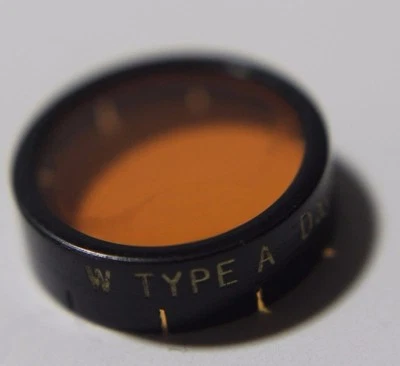 Used Lens Filter W Type A Daylight  slip on type 14.5mm ID  85 warming - Image 1 of 2