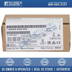 Siemens 6GK7243-1BX30-0XE0 S7-1200 CP1243-1 Processore comm WAN, nuovo sigillato - Foto 1 di 8