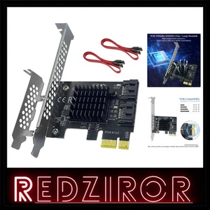 High-Speed PCI-E X1 to SATA III Expansion Card - 6 Gbps, 2 Ports, Dual Compat... - Picture 1 of 13
