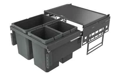 NABER Cox® Base 360 S/600-3, Abfallsammler mit Frontauszugssystem, ohne Biodecke - Bild 1 von 3