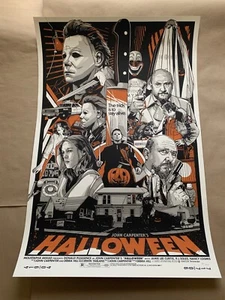 Halloween by Tyler Stout Limited Edition Screenprint - Picture 1 of 5