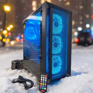 Computer desktop gaming ARGB i7 PC 32 GB RAM 2 TB SSD GTX 3050 W10P costruzione personalizzata - Foto 1 di 11