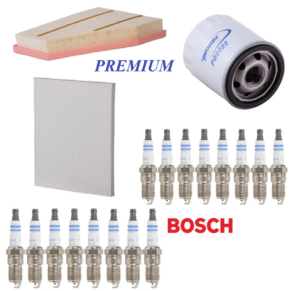 Tune Up Kit Filters Spark Plugs FOR JEEP GRAND CHEROKEE L V8 5.7L 2021-2023 - Image 1 of 1