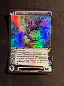 Nunk'worn - Super Rare - Chaotic Card - Rise of the Oligarch - Foto 1 di 2