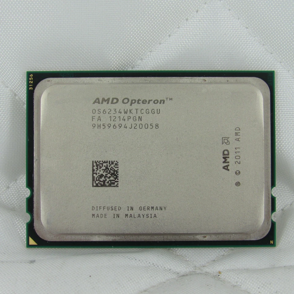 AMD OPTERON 6234 2.4GHZ 12 CORE PROCESSOR OS6234WKTCGGU - Image 1 of 1