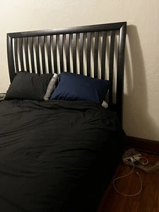 serta i comfort queen bed with bed frame - Picture 1 of 12