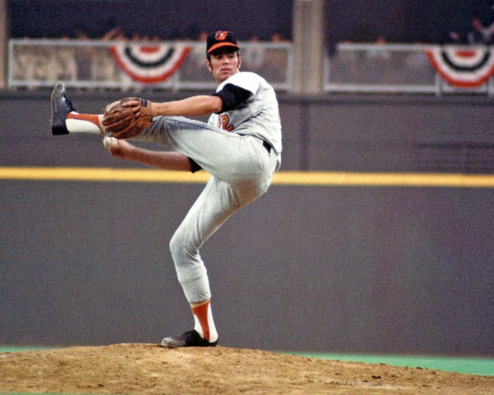 1970 Baltimore Orioles JIM PALMER Glossy 8x10 Photo Baseball World Series Poster - Image 1 of 1