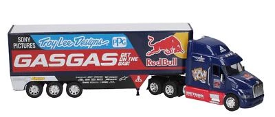 Nuovo Ray GasGas Modello Camion Troy Lee Designs Peterbilt Camion Scala 1:32 - Immagine 1 di 4