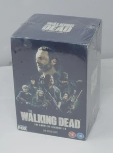 The Walking Dead: Complete Seasons 1-8 (DVD) Region 2 - NEW Seal Cut wear on edg - Picture 1 of 4