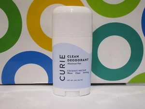 CURIE ~ CLEAN DEODORANT COCONUT NECTAR ~ 2 OZ - Picture 1 of 1