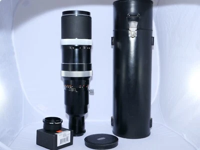 Icarex-35 Zeiss Telomar 400mm f/5 telephoto lens . Sony E adapter. Case. Caps. - Image 1 of 4