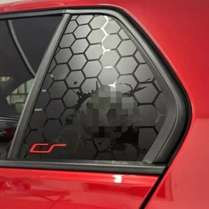 2x Aufkleber Wabe Golf 8 schwarz matt Scheibengehäuse Mk8 Gti CS - Bild 1 von 1