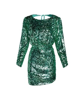 For Love & Lemons Marais Sequined Mini Dress - Picture 1 of 9