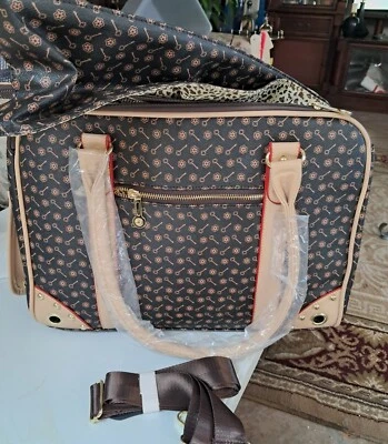 Monedero porta mascotas Royal Wants nuevo con etiqueta marrón 19" x 6" x 12" Foto 1 de 4