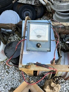 Vintage Handelsinstitut Modell AM-100 elektronisches Voltmeter Amperemeter - Bild 1 von 10