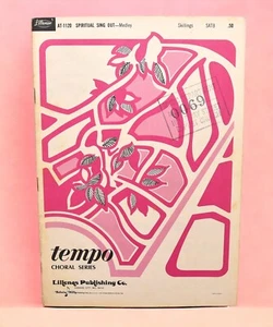 Choral Sheet Music Spiritual Sing Out Medley Tempo Choral Series Lillenas Pub Co - Picture 1 of 5