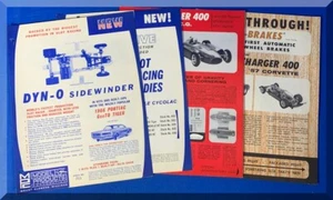 VINTAGE 1960s MPC SLOT CAR RACING 1:32 1:24 DYN-O BODY PARTS KITS CIRCLES - Bild 1 von 10