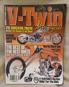 2006 V-Twin Motorcycles Magazin Antriebsstrangführung - "Die besten der besten Fahrräder" - Bild 1 von 8