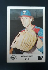1981-82 Venezuelan Winter League Sticker Mike Witt #214