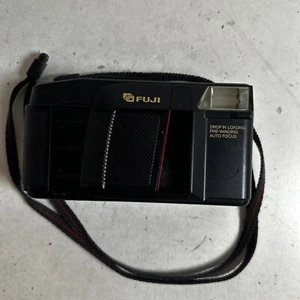 Fuji Cardia Hite Date Black 1:2.8 f=35mm Point & Shoot Digital Film Camera - Picture 1 of 12