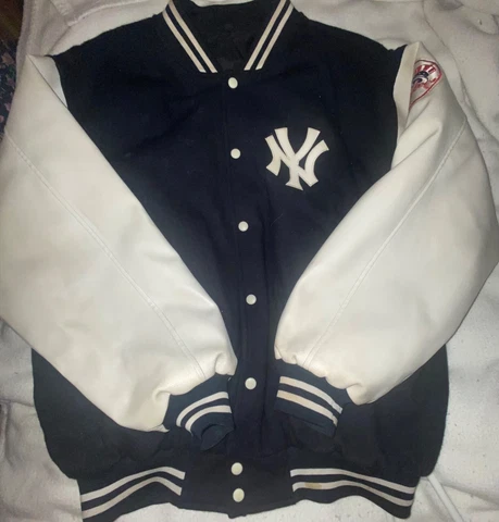 Vintage Y2K  New York Yankees MLB  Varsity Jacket Men’s Sz 2xl Cover