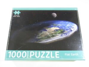 Crown Flat Earth 1000 Piece Jigsaw Item No. 019475 Piece size 69 cm x 50 cm BN