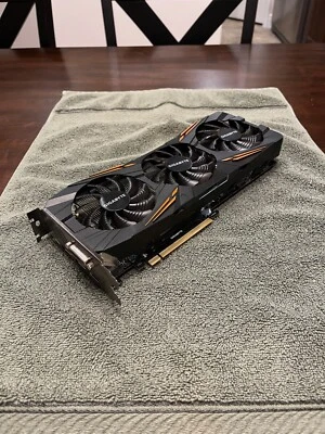 Tarjeta de gráficos Gigabyte GeForce GTX 1080 Windforce OC 8 GB Foto 1 de 4
