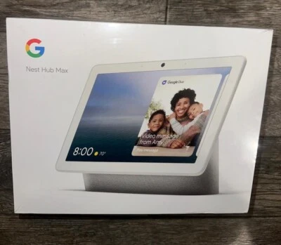 Altavoz con pantalla inteligente Google Nest Hub Max 10” GA00424-US tiza nuevo Foto 1 de 4