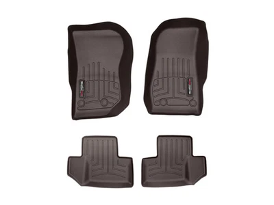 Forro de piso WeatherTech para Jeep Wrangler JK 2018-2018 2 puertas - cacao Foto 1 de 4